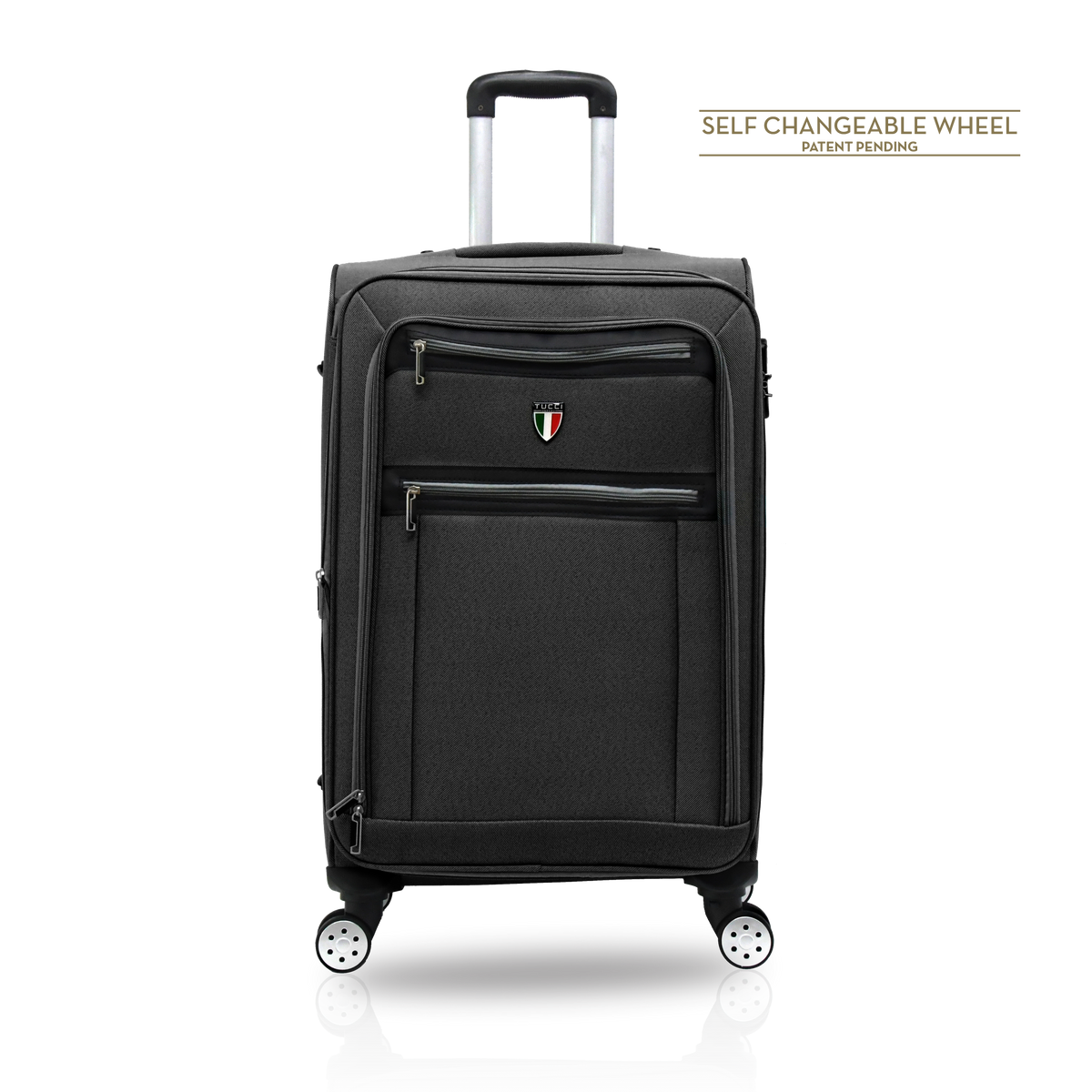 TUCCI Italy TURISTA 3-Piece (20", 28", 32") Softside Luggage Set
