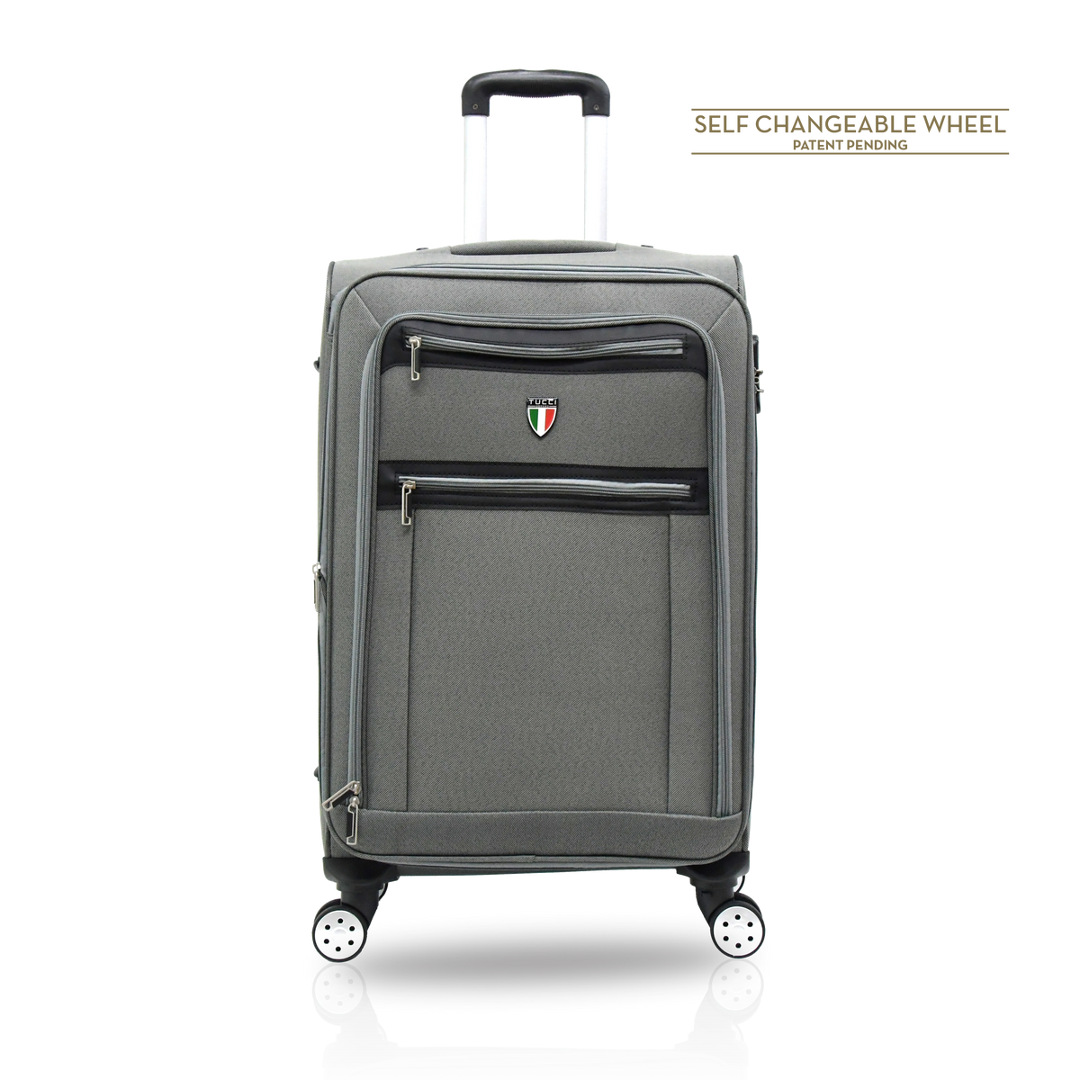 TUCCI Italy TURISTA 3-Piece (20", 28", 32") Softside Luggage Set