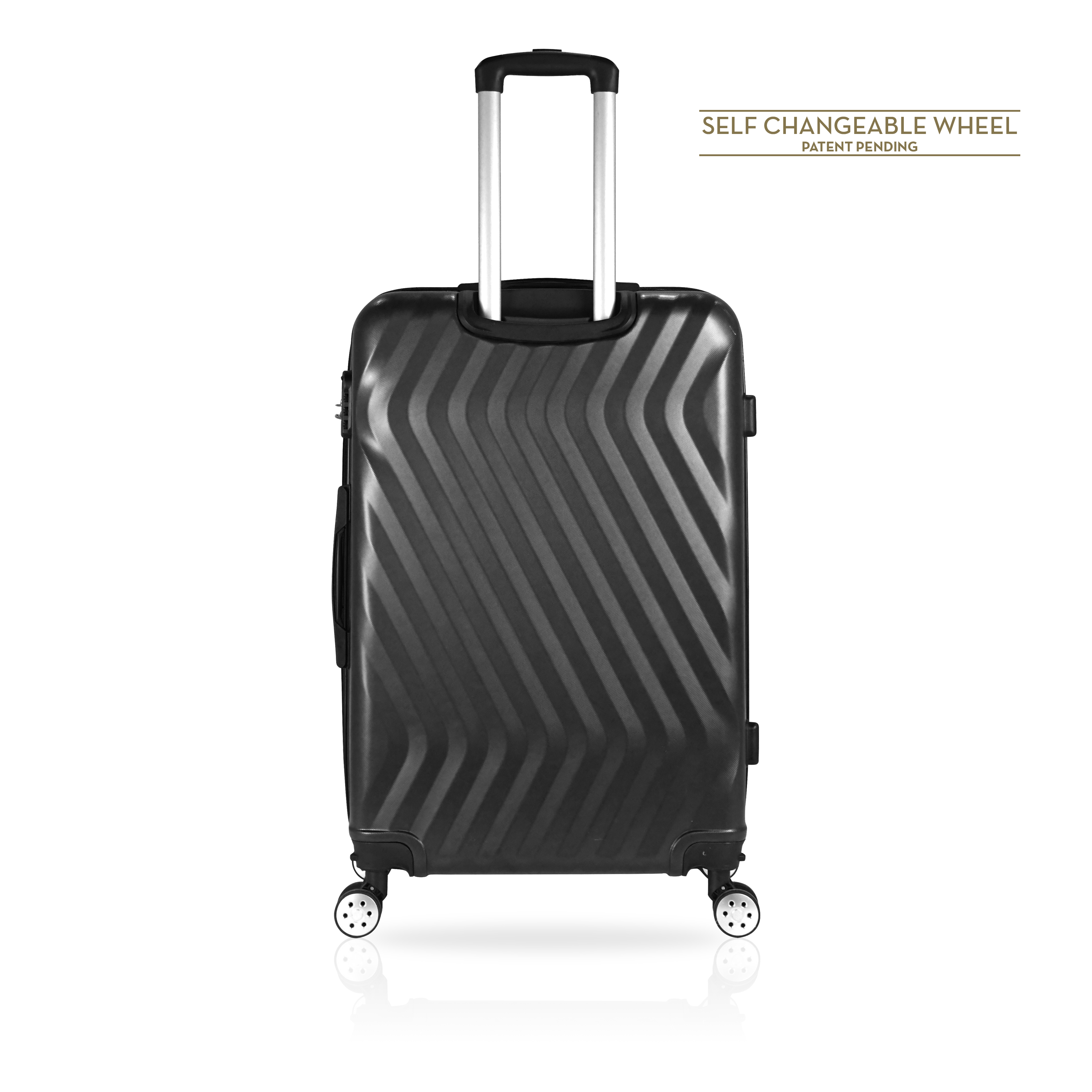 TUCCI Italy MUTEVOLE (28", 30") 2 Piece Set Spinner Travel Suitcase