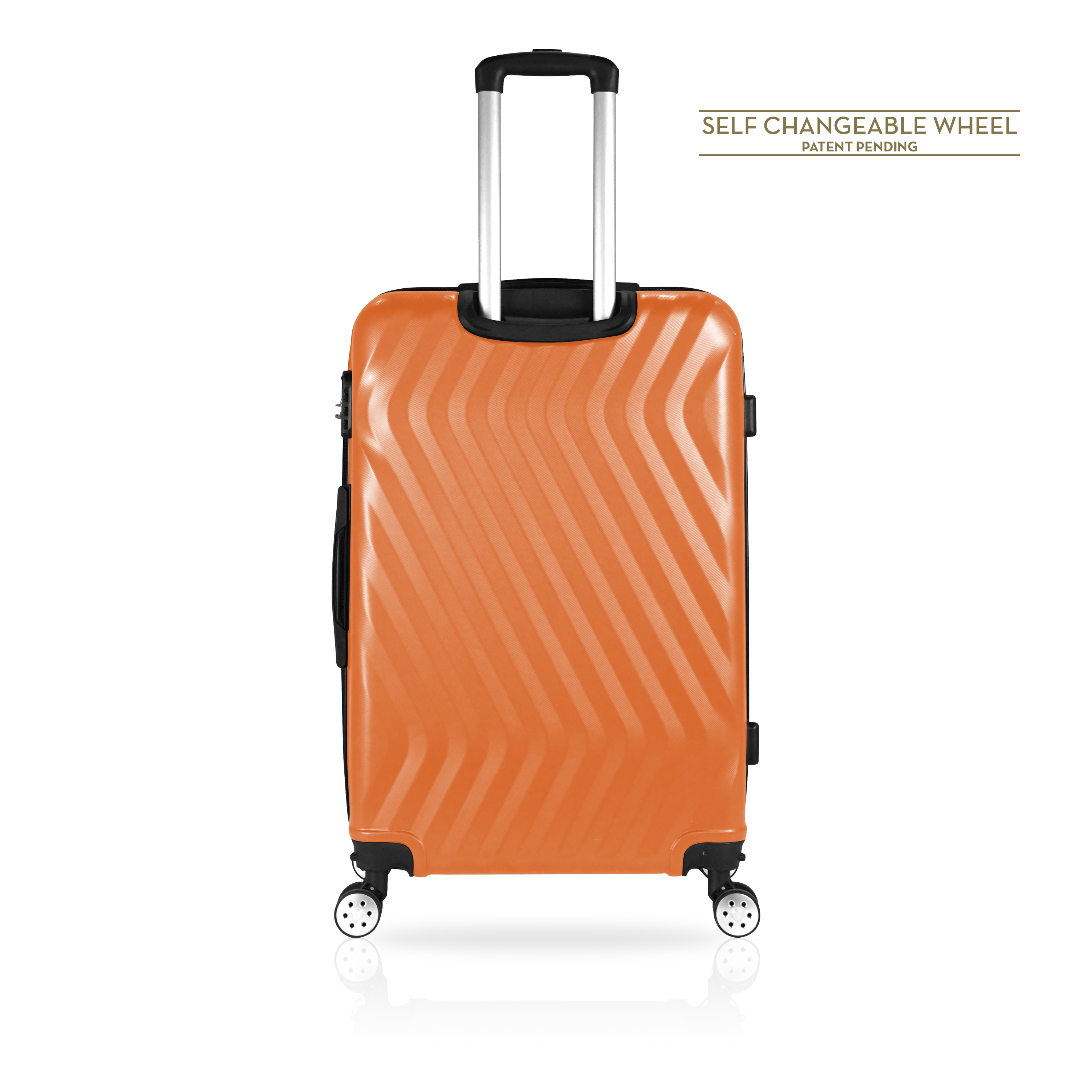 TUCCI Italy MUTEVOLE 2 Piece (20", 28") Detachable Spinner Wheel Suitcase Set