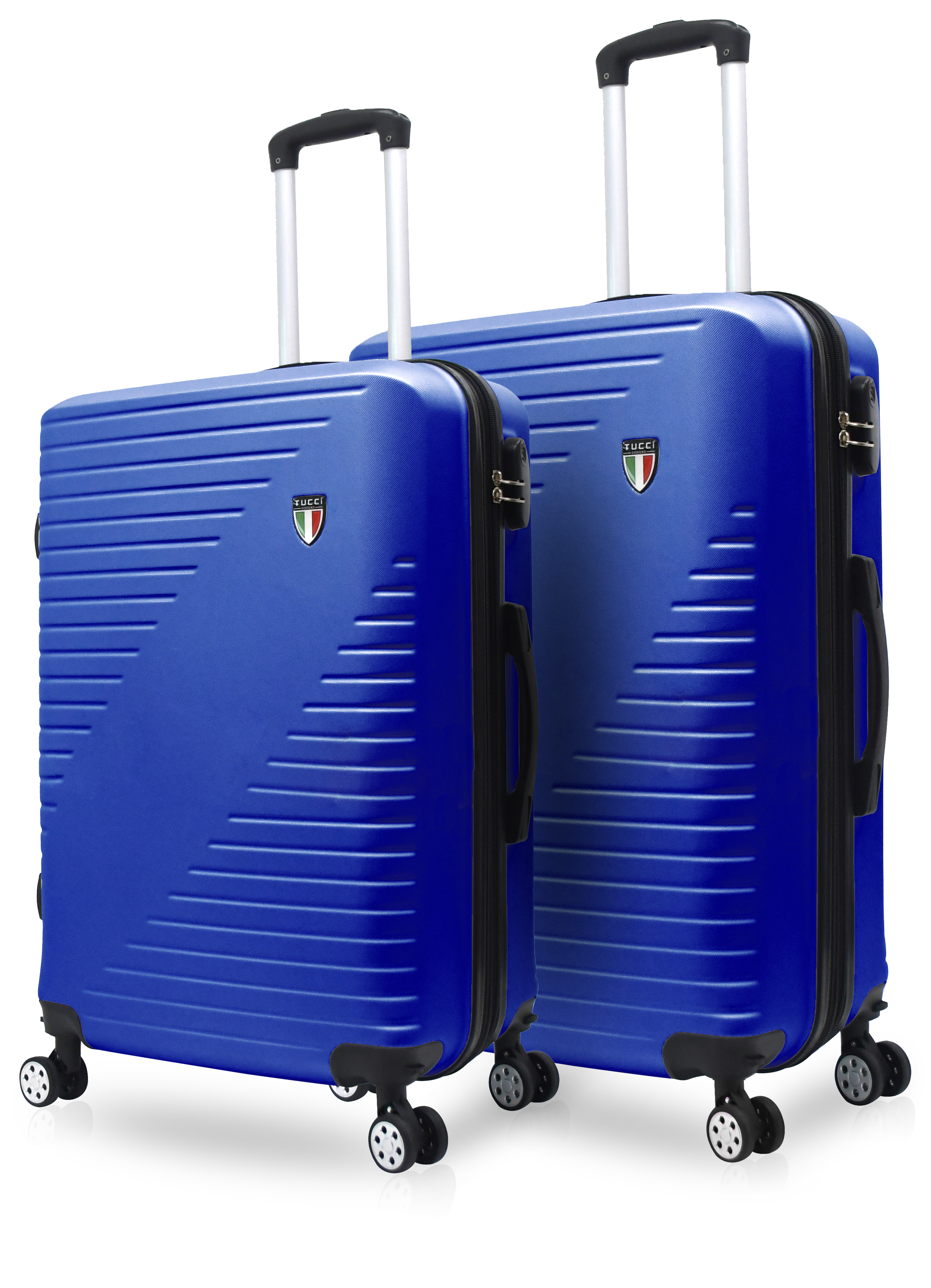 TUCCI Italy PERCORSO (28", 30") 2 Piece Set Spinner Travel Suitcase