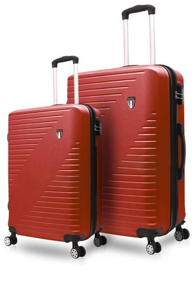 TUCCI Italy PERCORSO (20", 28") 2 Piece Detachable Spinner Wheel Suitcase Set