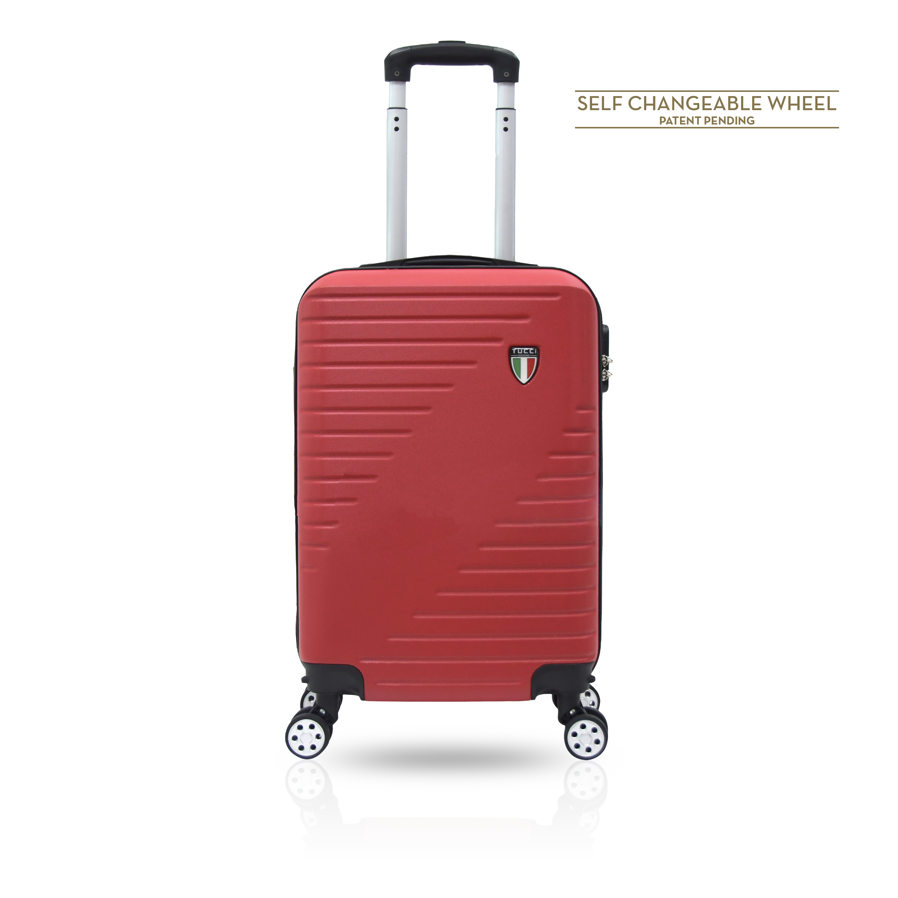 TUCCI Italy PERCORSO (28", 30") 2 Piece Set Spinner Travel Suitcase