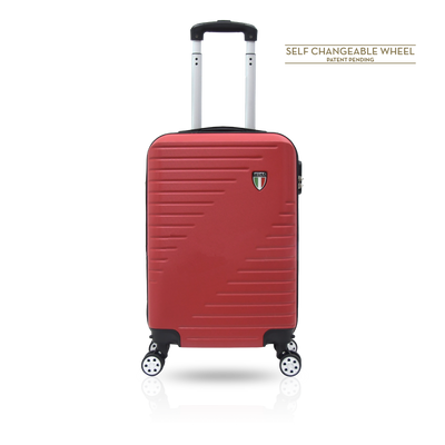 TUCCI Italy PERCORSO (20", 28", 30") Hard Shell Travel Luggage Suitcase