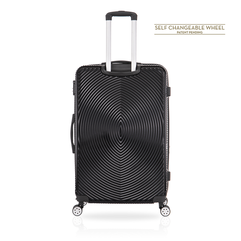TUCCI Italy VOLANT (28", 30") 4 Piece Set Spinner Travel Suitcase