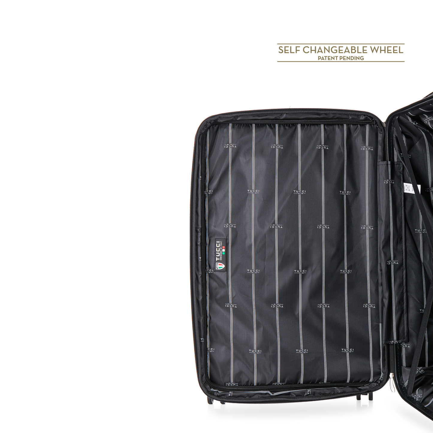 TUCCI Italy VOLANT 20" Spinner Wheel Luggage Suitcase