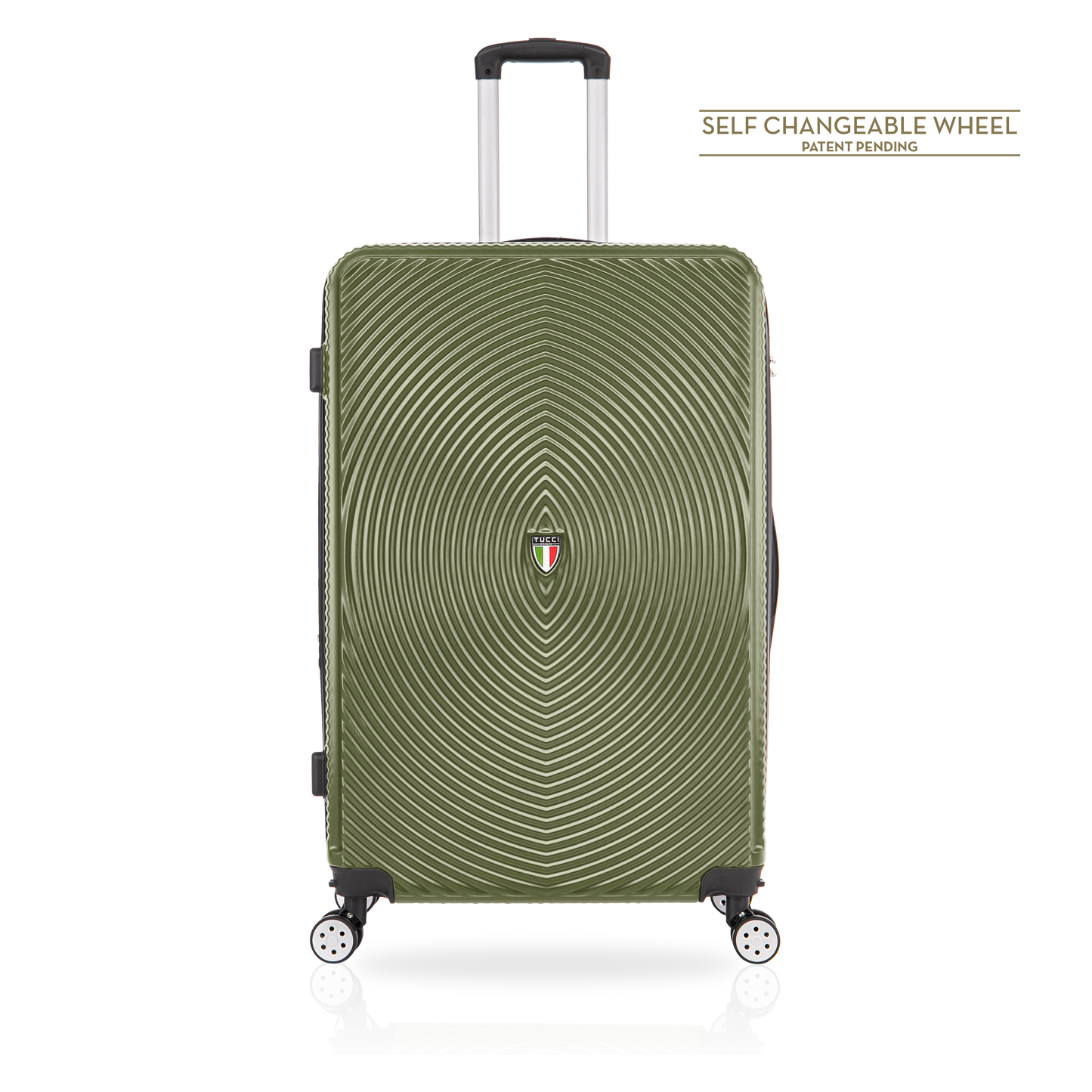 TUCCI Italy VOLANT 20" Spinner Wheel Luggage Suitcase