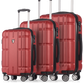 TUCCI Italy MASSA (20", 26", 30") - 03 PC Set Spinner Wheeled Suitcase Collection