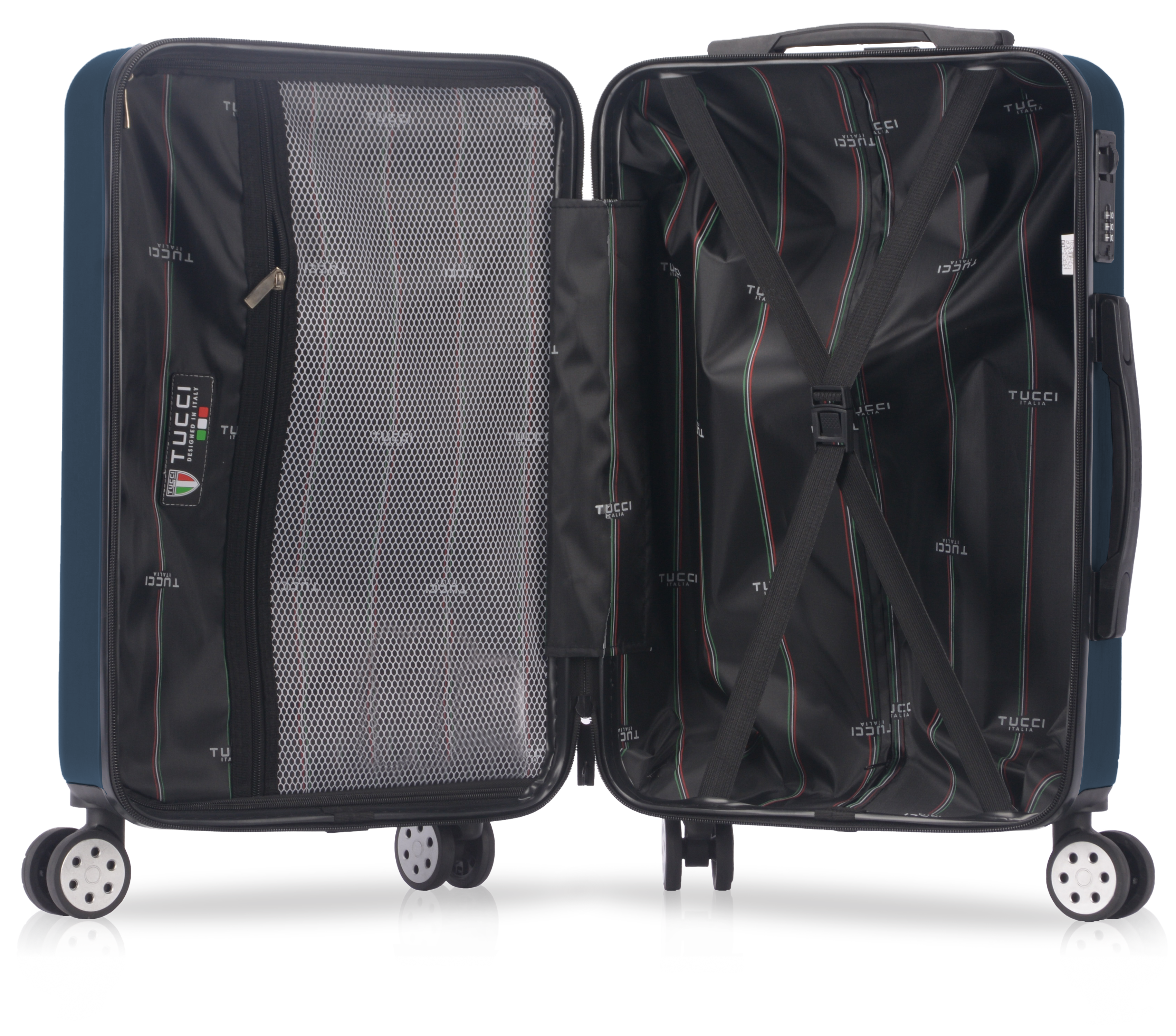 TUCCI Italy SOSTEGNO (20", 26", 30") - 03 PC Set Spinner Wheeled Suitcase Collection