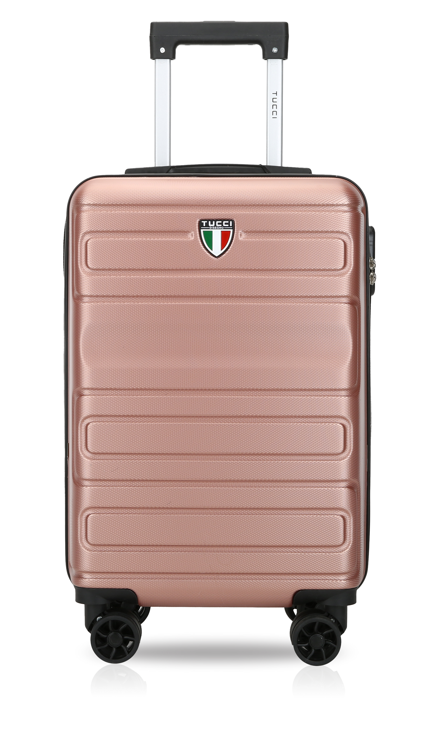TUCCI Italy VIVACE ABS 20" Carry On Spinner Wheel Suitcase