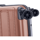 TUCCI Italy VIVACE ABS 20" Carry On Spinner Wheel Suitcase