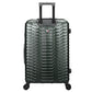 Tucci Italy Occhio 3-Piece Expandable Hardside Luggage Set, PC Carbon Fiber Texture Spinner Suitcases with TSA Lock, 20/28/30 in