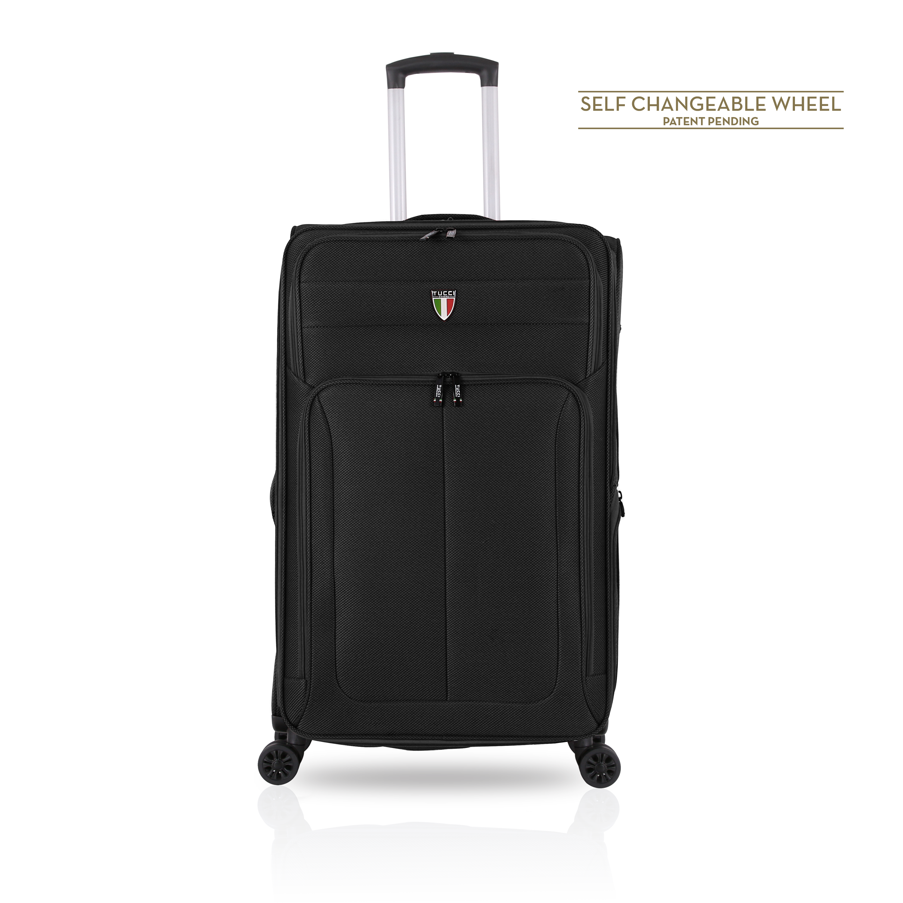 TUCCI Italy 32" DIVISO Large Spinner Wheel Luggage