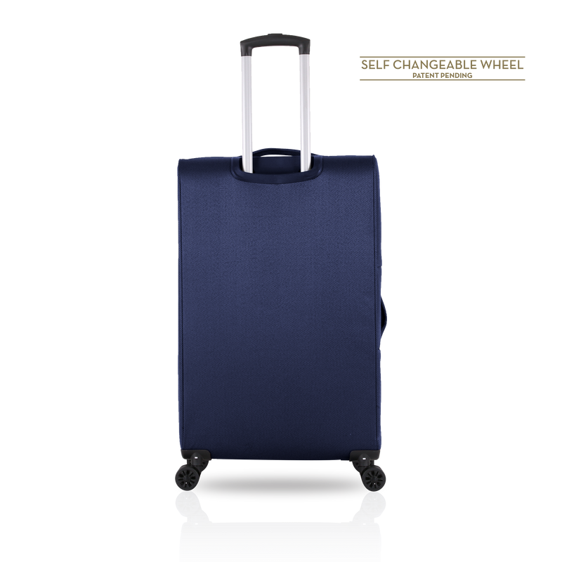 TUCCI Italy 32" DIVISO Large Spinner Wheel Luggage Suitcase