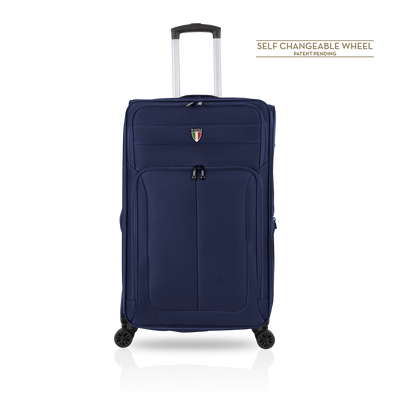 TUCCI Italy DIVISO 4 PC (18", 24", 28", 32") Travel Luggage Suitcase Set