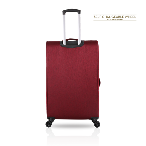 TUCCI Italy DIVISO 24" Medium Check-In Travel Luggage Suitcase