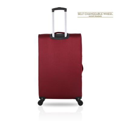 TUCCI Italy DIVISO 24" Medium Check-In Travel Luggage Suitcase