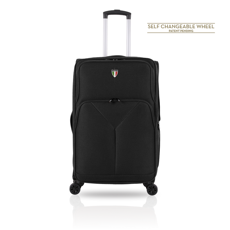 TUCCI Italy TRIPLETTA 30" Spinner Wheel Suitcase