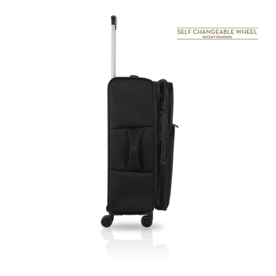TUCCI Italy TRIPLETTA 20" Carry-On Luggage Suitcase