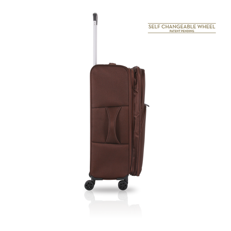TUCCI Italy TRIPLETTA 26" Medium Size Travel Suitcase