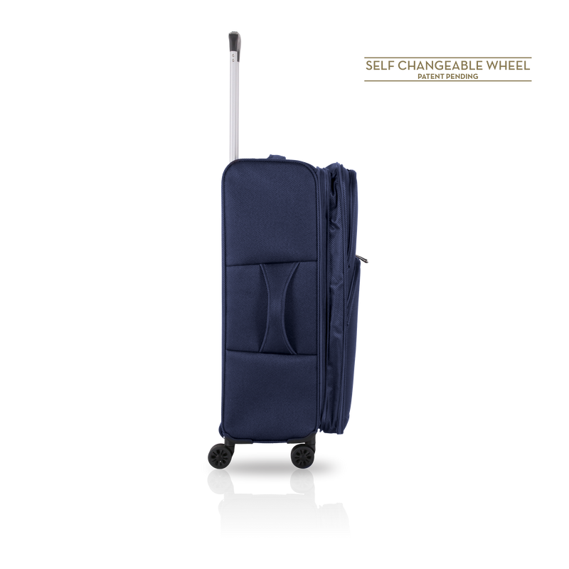 TUCCI Italy TRIPLETTA 20" Carry-On Luggage Suitcase