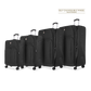 TUCCI Italy ALIANTE Set of 3 (18", 24", 28") 4-Wheeled Travel Suitcase