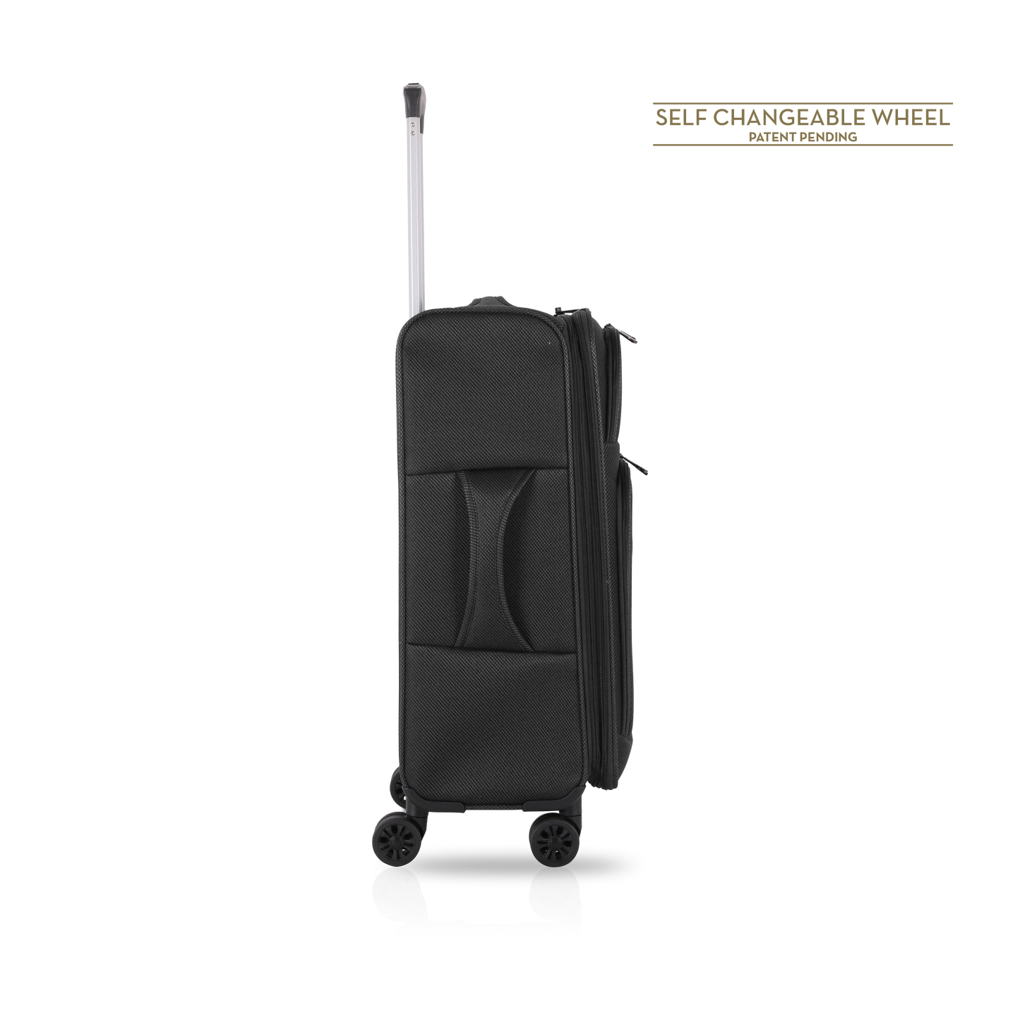 TUCCI Italy ALIANTE Set of 3 (18", 24", 28") 4-Wheeled Travel Suitcase