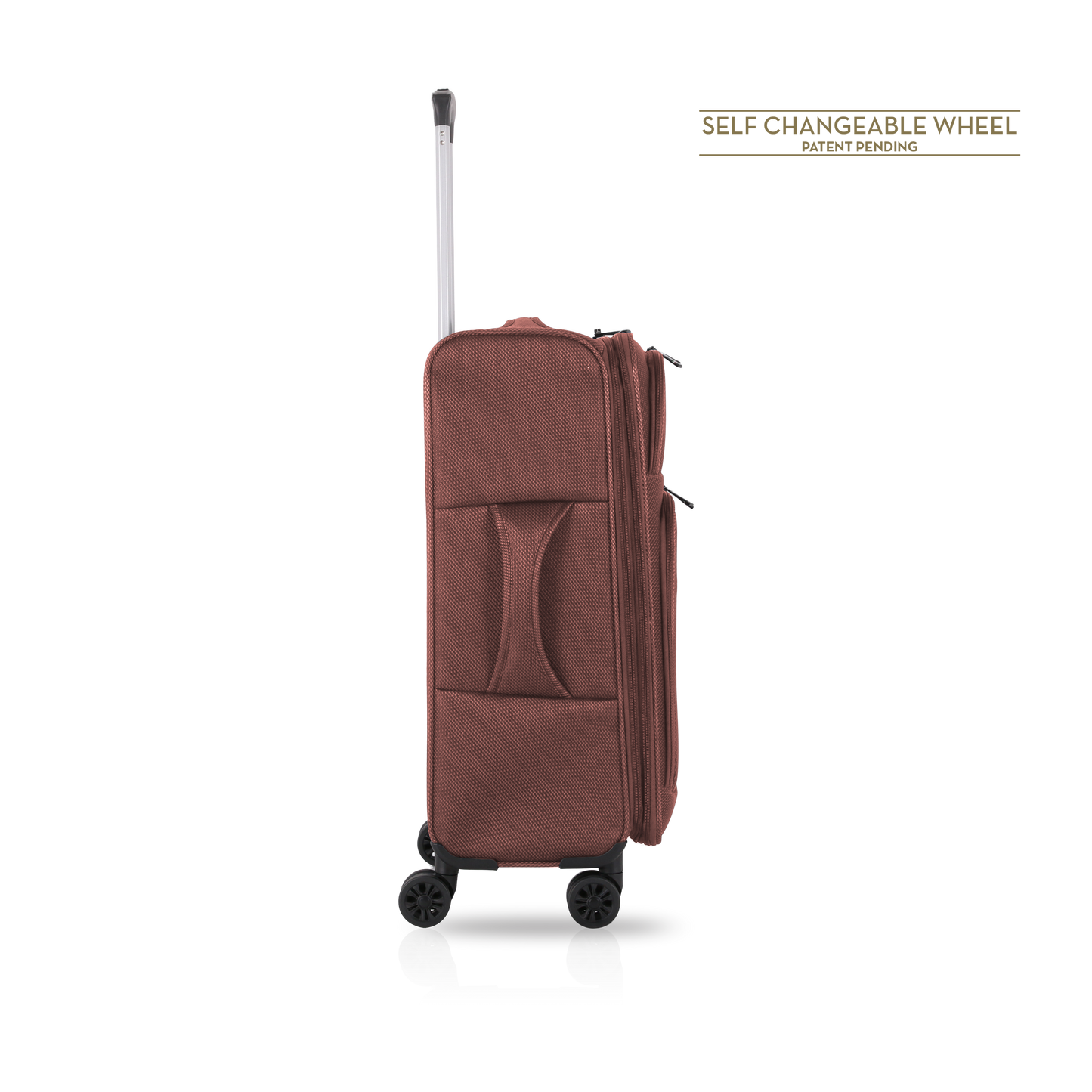 TUCCI Italy ALIANTE Set of 3 (18", 24", 28") 4-Wheeled Travel Suitcase