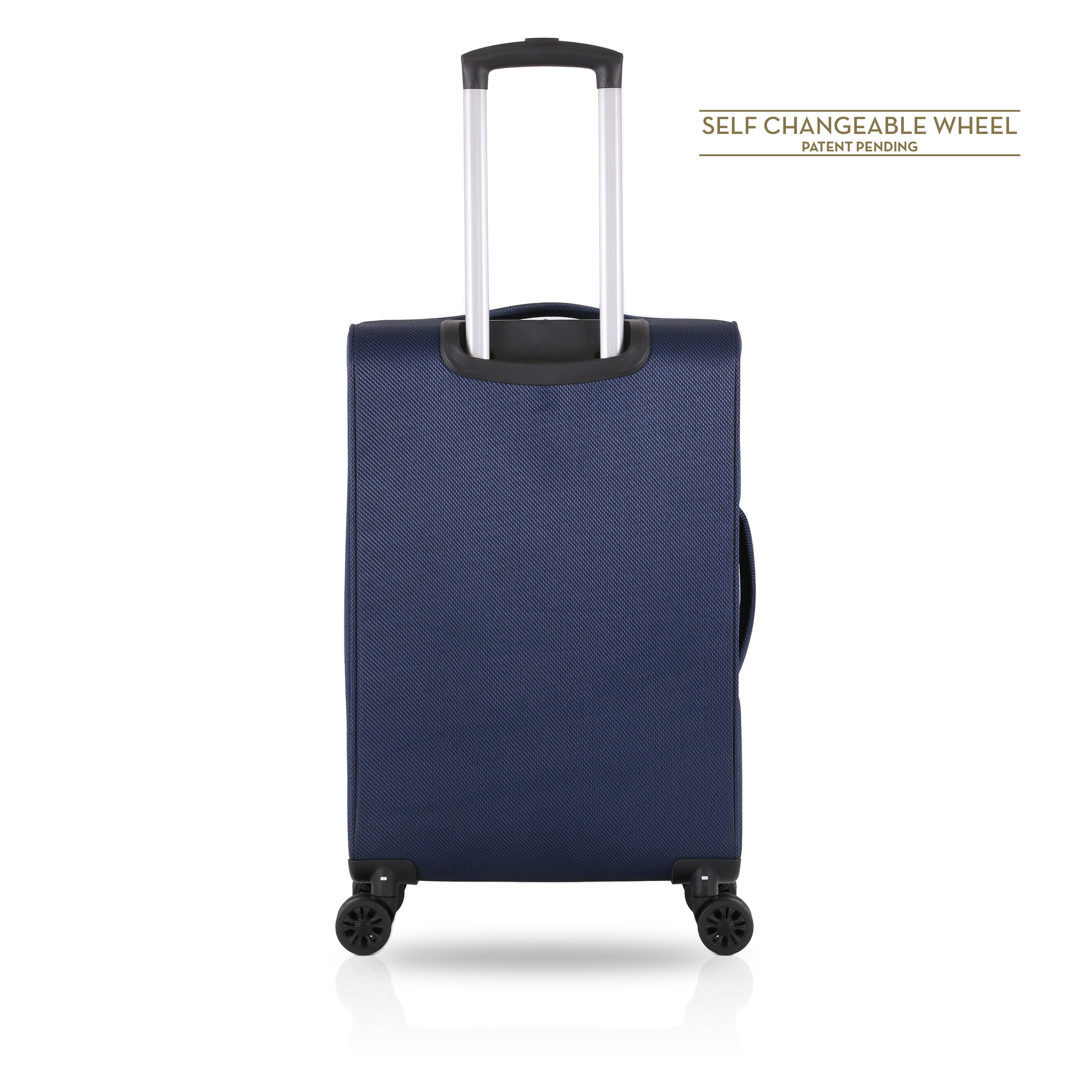 TUCCI Italy ALIANTE 18" Expandable Luggage Travel Suitcase