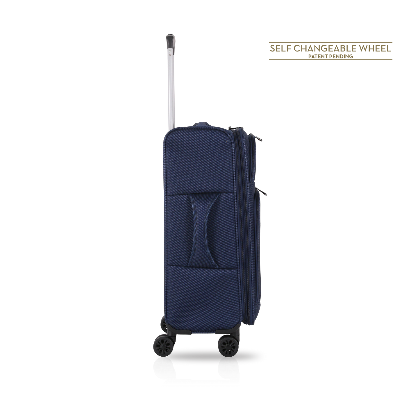 TUCCI Italy ALIANTE Set of 3 (18", 24", 28") 4-Wheeled Travel Suitcase
