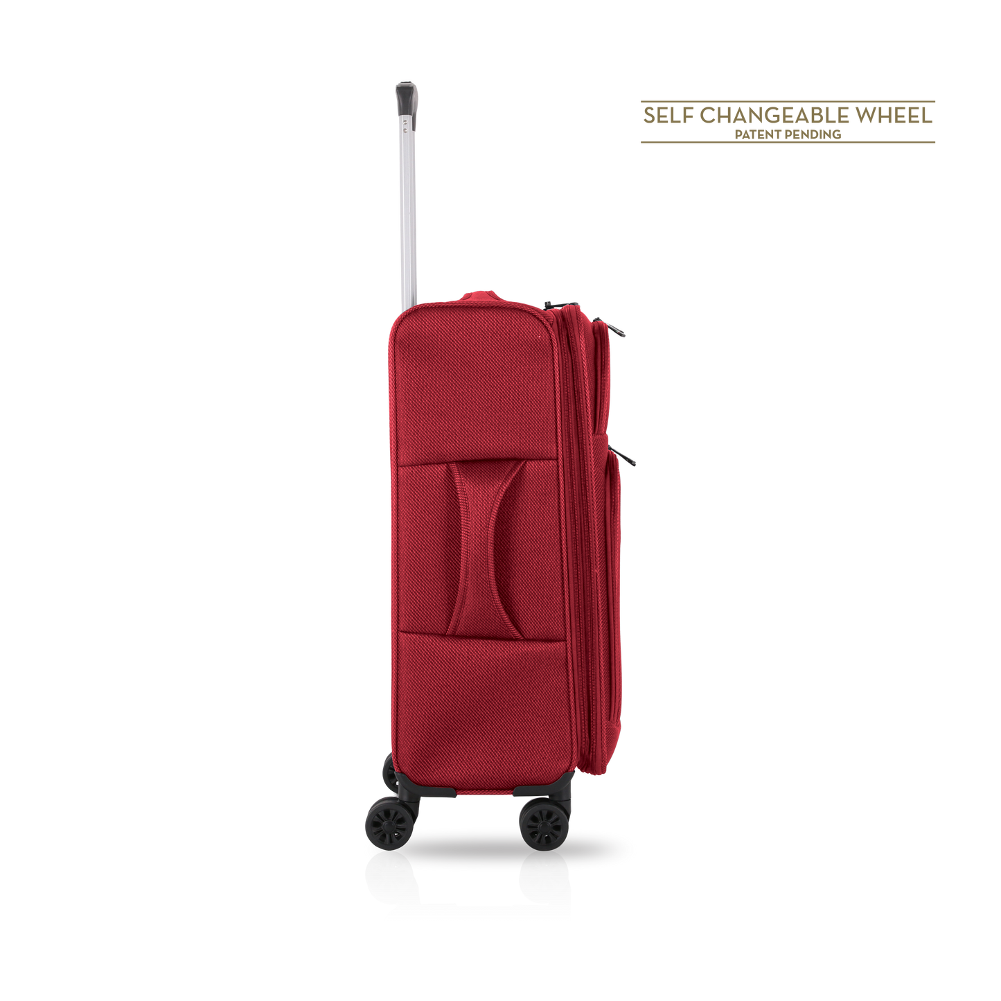 TUCCI Italy ALIANTE Set of 3 (18", 24", 28") 4-Wheeled Travel Suitcase