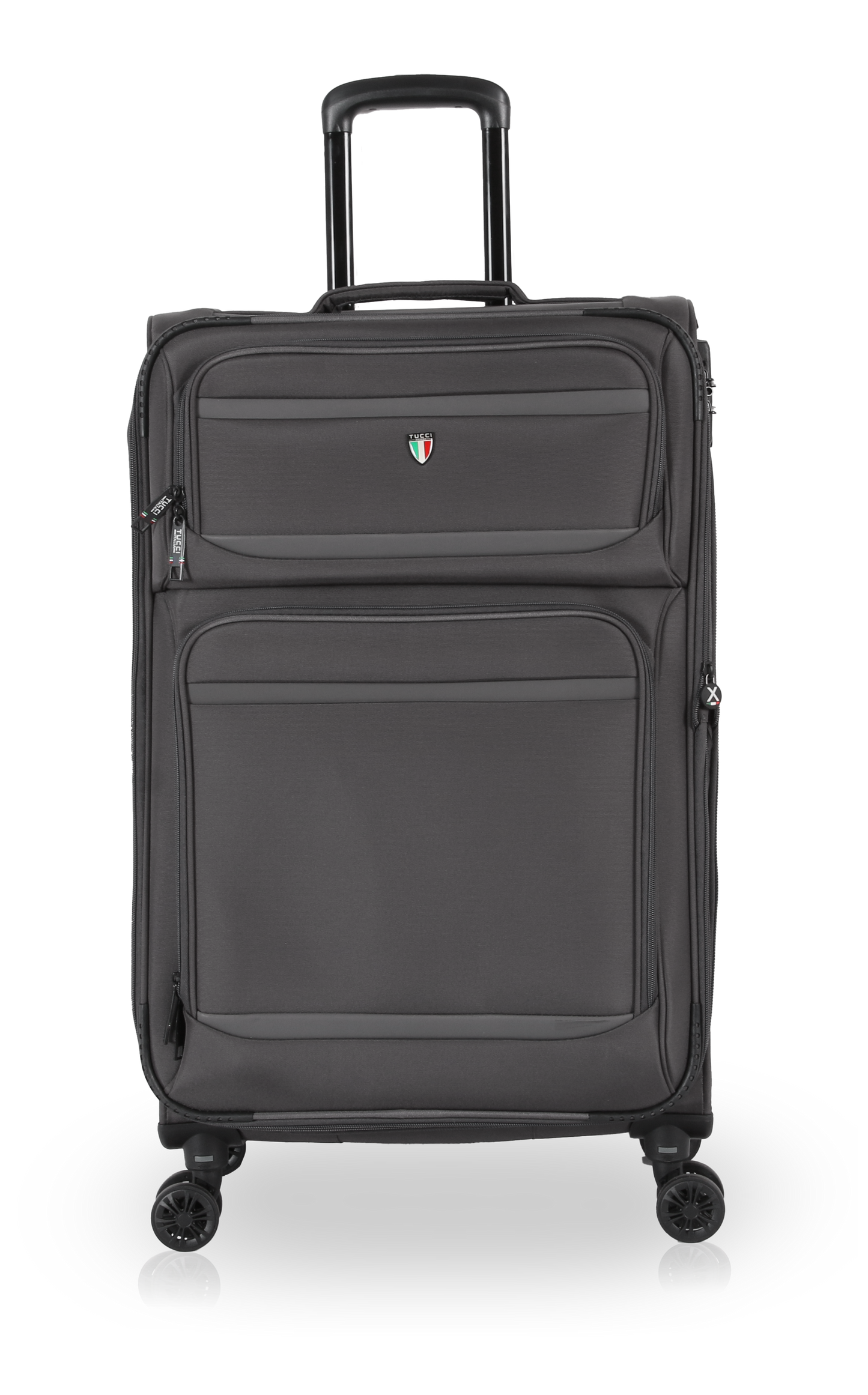 TUCCI Italy SUPREMA (20", 27", 29") Softside Detachable Wheel Luggage Set