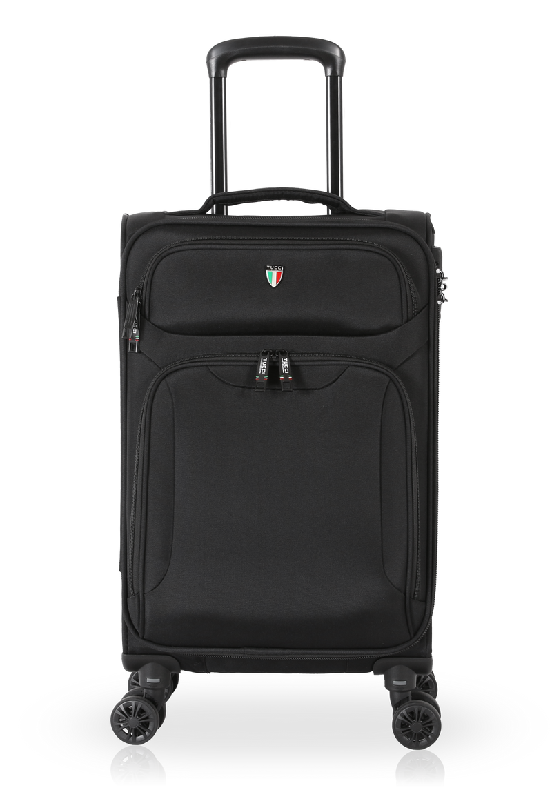 TUCCI Italy SUPERIORE (20", 27", 29") Softside Detachable Wheel Luggage Set