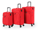 TUCCI Italy SUPERIORE (20", 27", 29") Softside Detachable Wheel Luggage Set