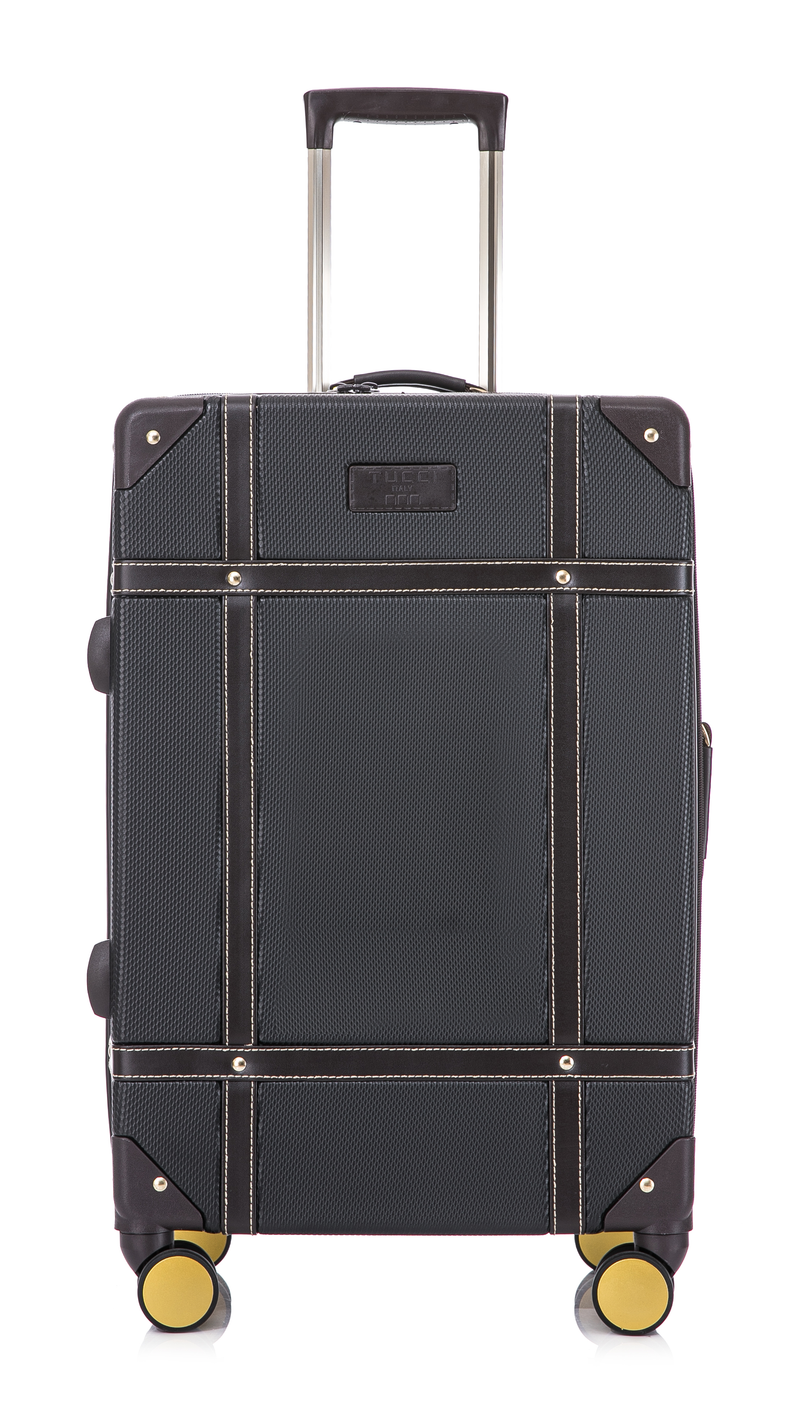 TUCCI Italy LEGATO 24-inch Vinchic Vintage Medium Luggage Suitcase