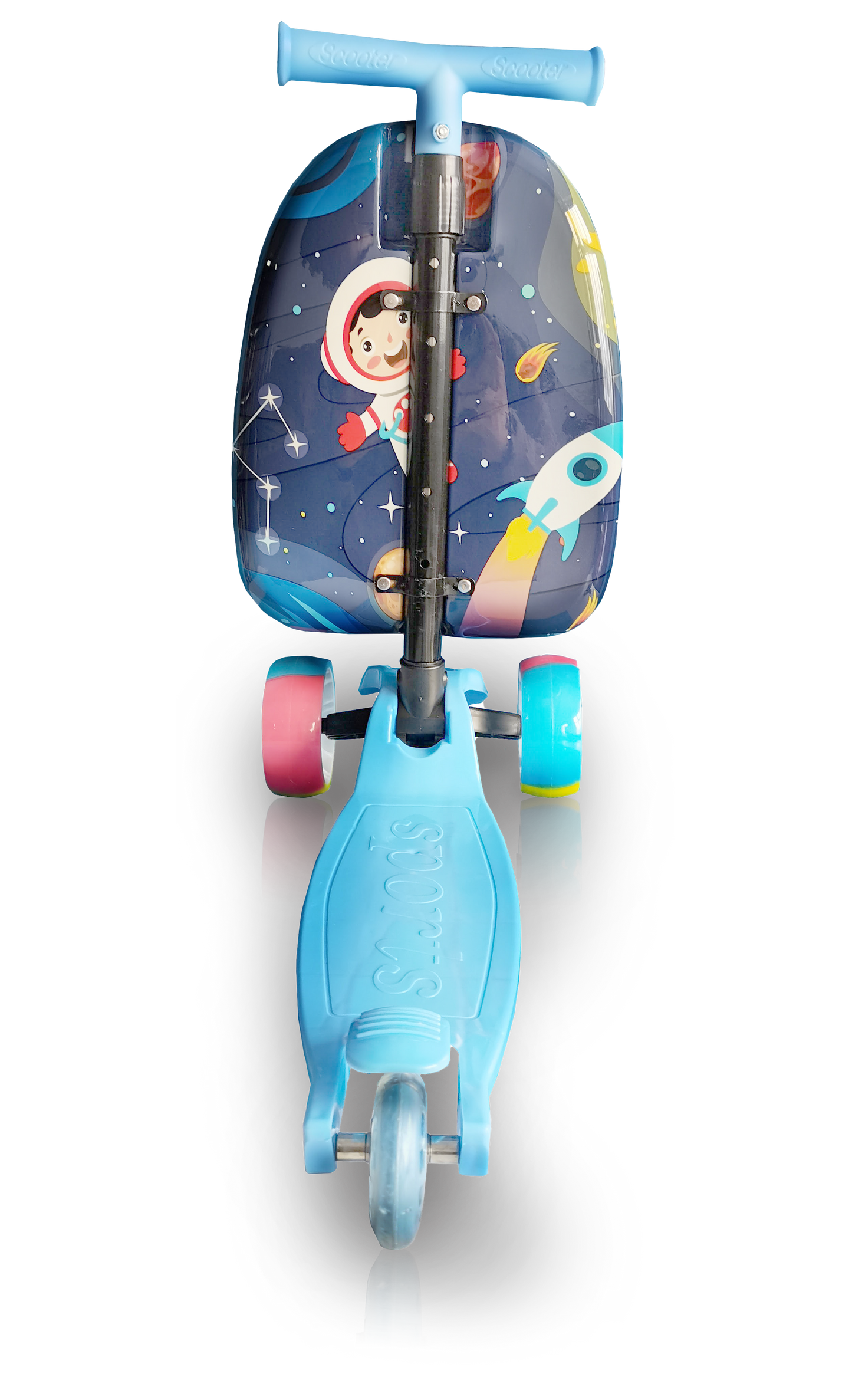 TUCCI Italy GALAXY KID Scooter Style Kids Suitcase