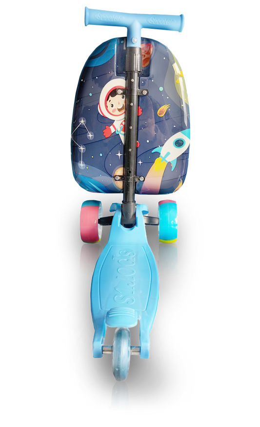 TUCCI Italy GALAXY KID Scooter Style Kids Suitcase