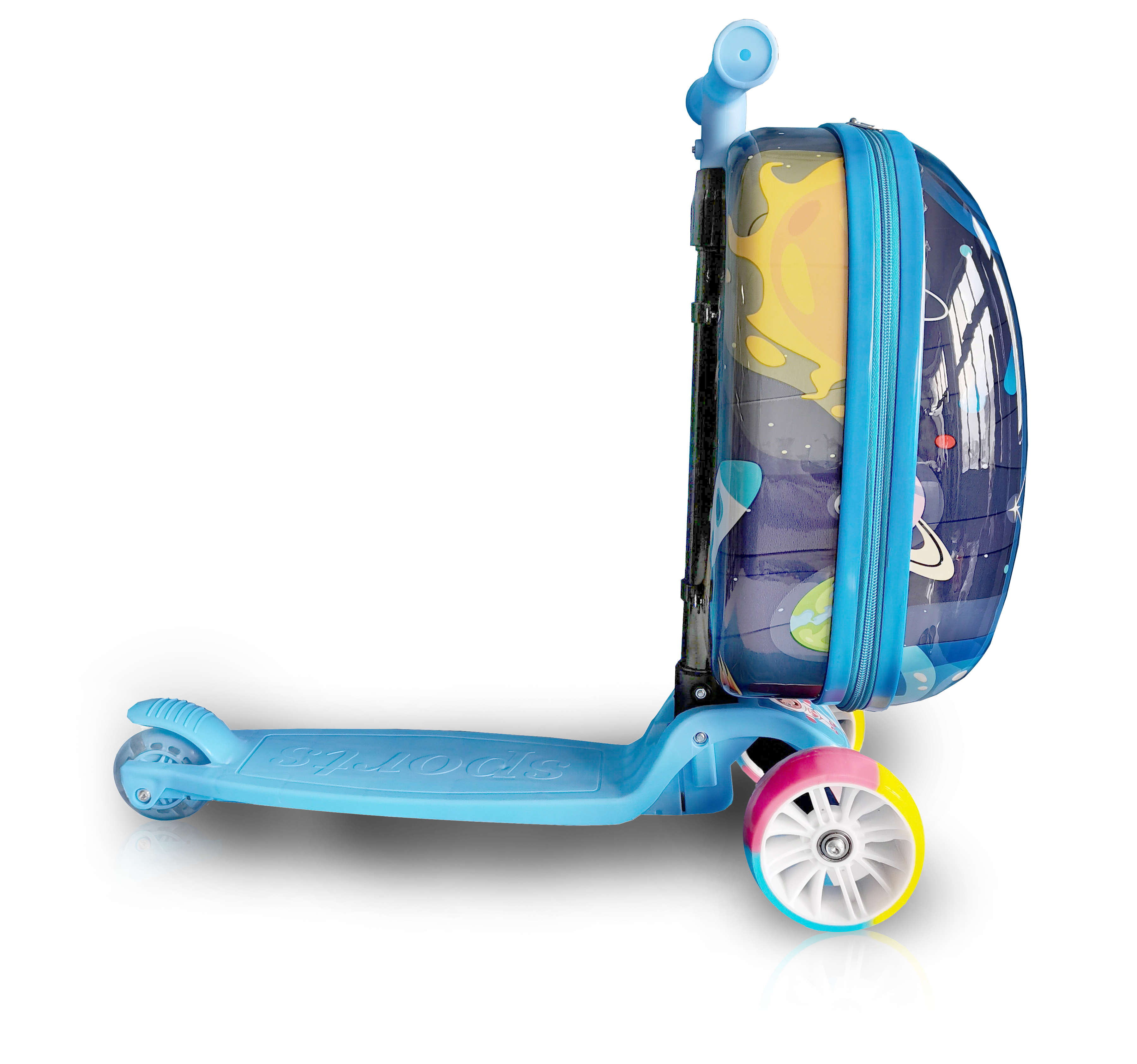 TUCCI Italy GALAXY KID Scooter Style Kids Suitcase