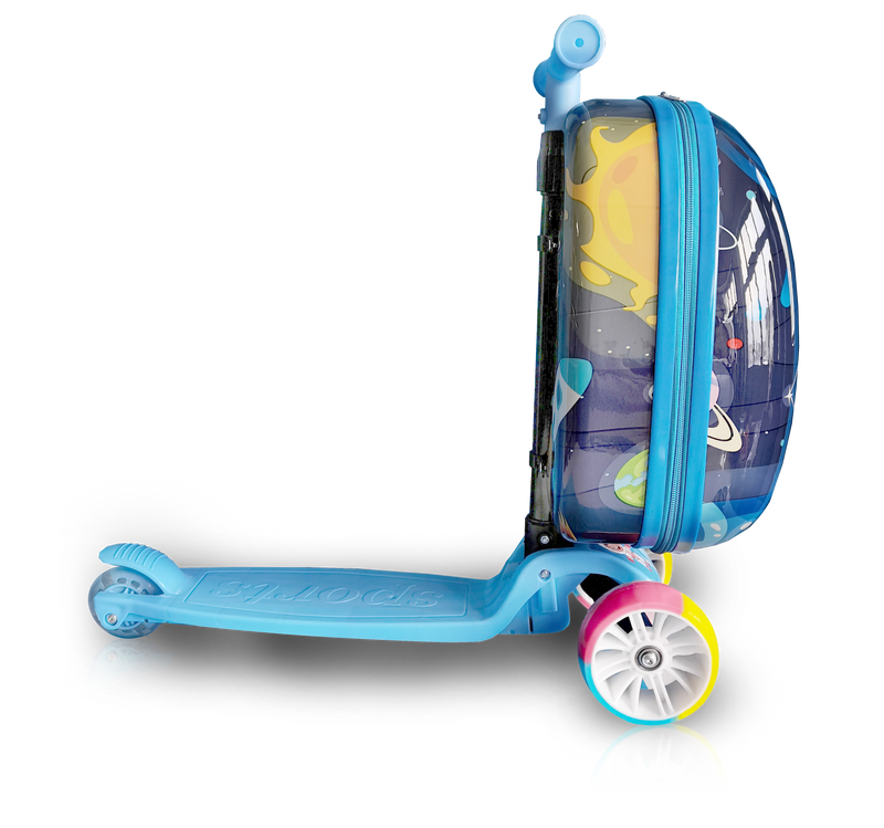 TUCCI Italy GALAXY KID Scooter Style Kids Suitcase