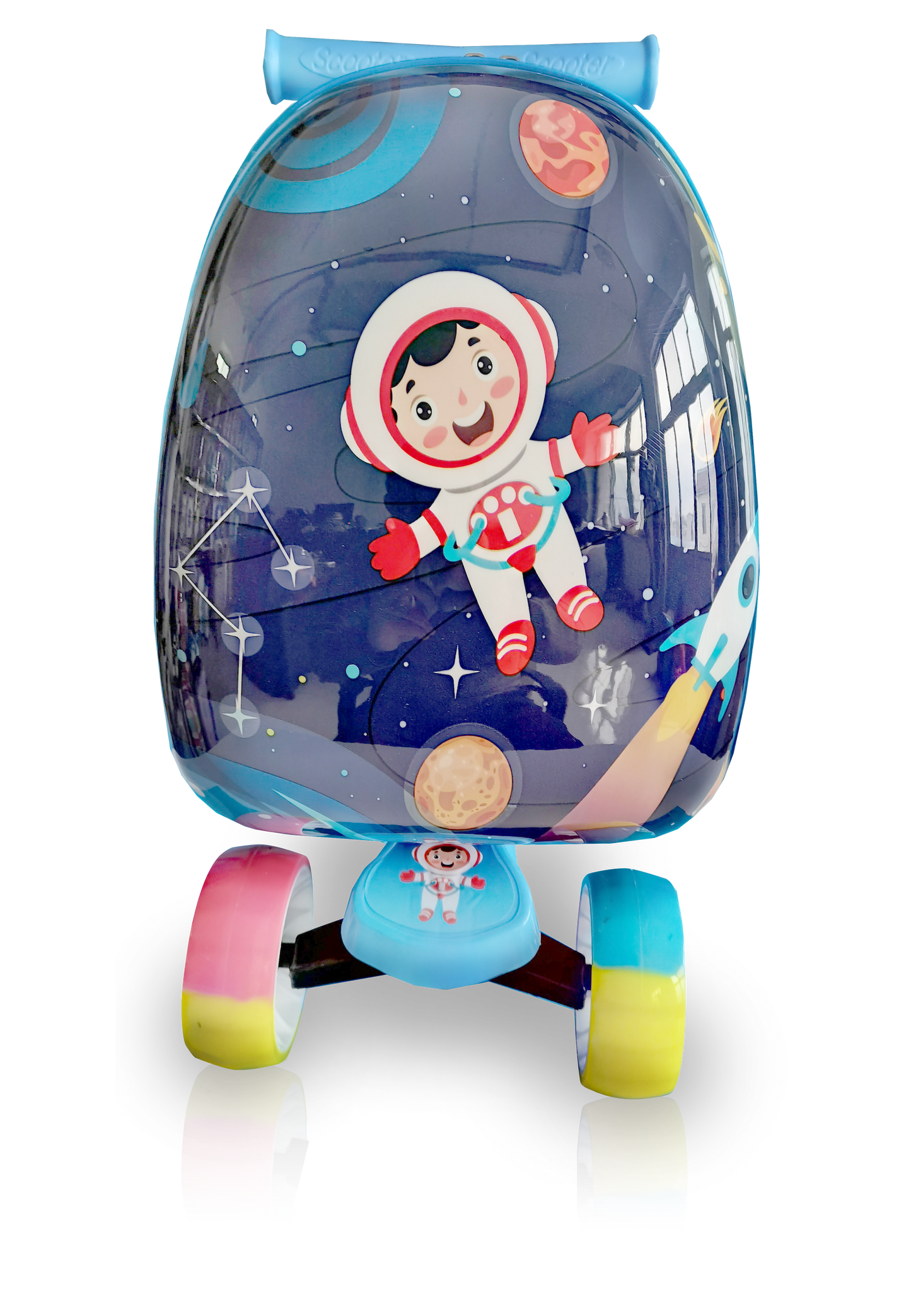 TUCCI Italy GALAXY KID Scooter Style Kids Suitcase