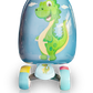 TUCCI Italy HAPPY DINO Scooter Style Kids Suitcase