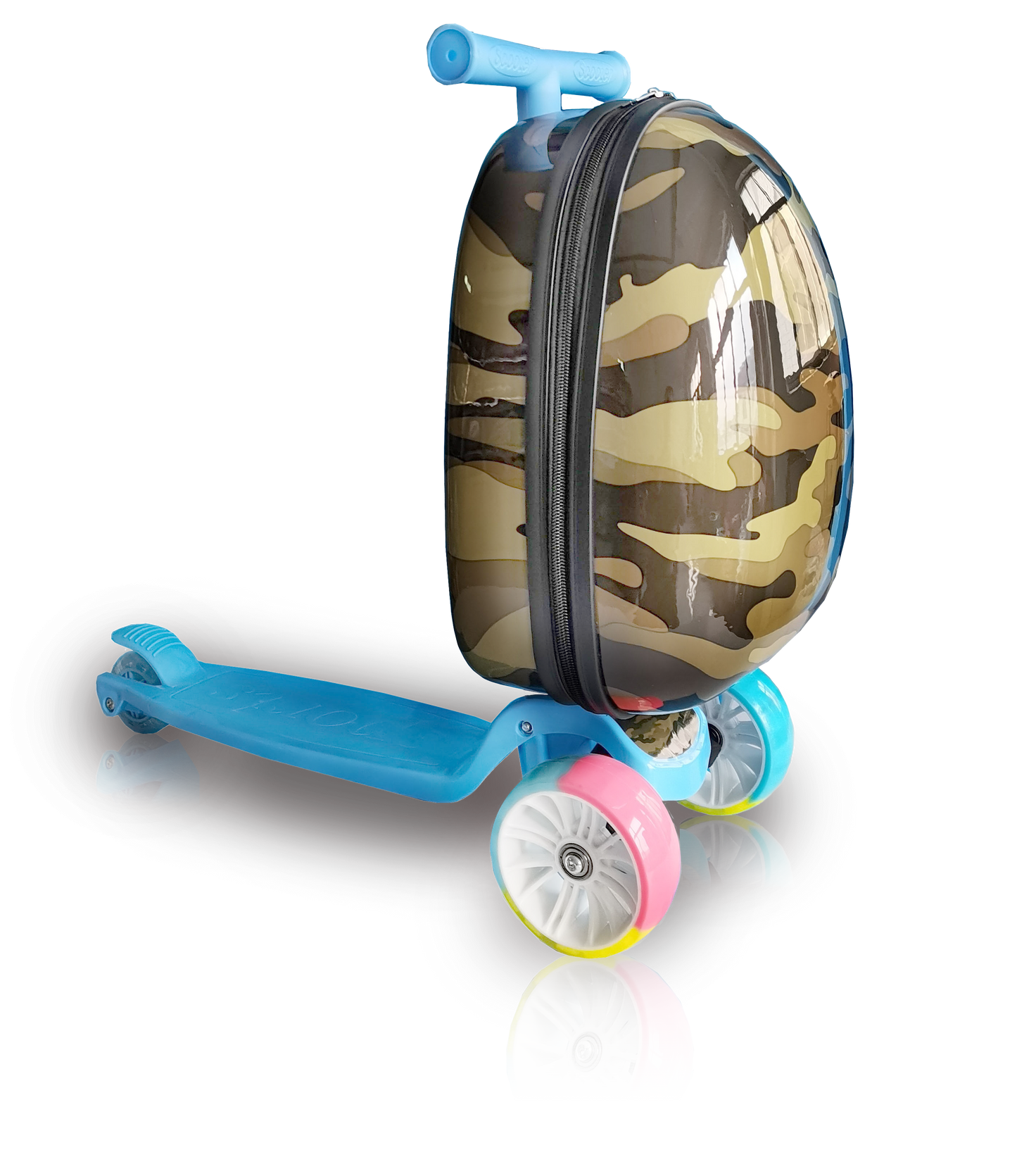 TUCCI Italy LIL' TROOPER Scooter Style Kids Suitcase
