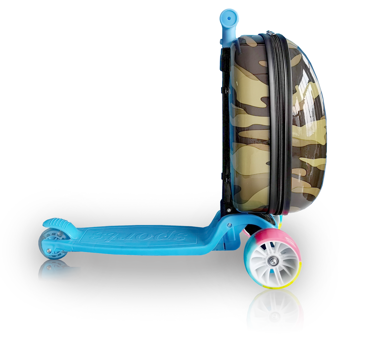 TUCCI Italy LIL' TROOPER Scooter Style Kids Suitcase