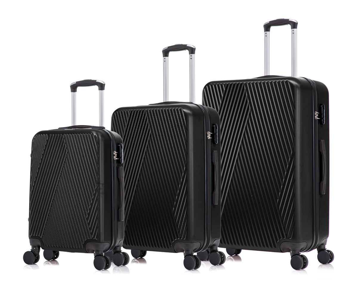 Ensemble de bagages rigides 3 pièces TUCCI Italy COLPI (20", 24", 28")