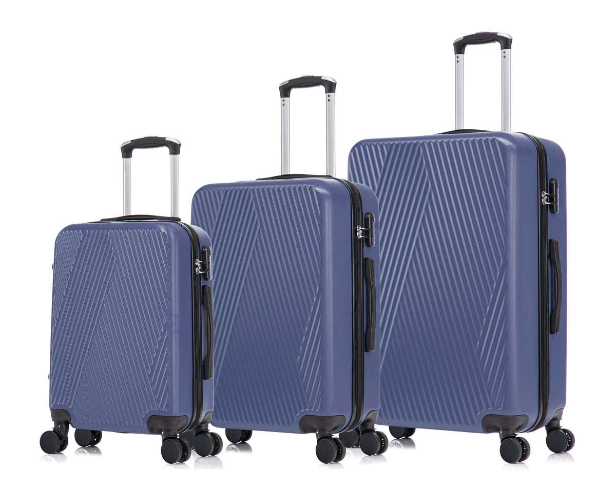 Ensemble de bagages rigides 3 pièces TUCCI Italy COLPI (20", 24", 28")
