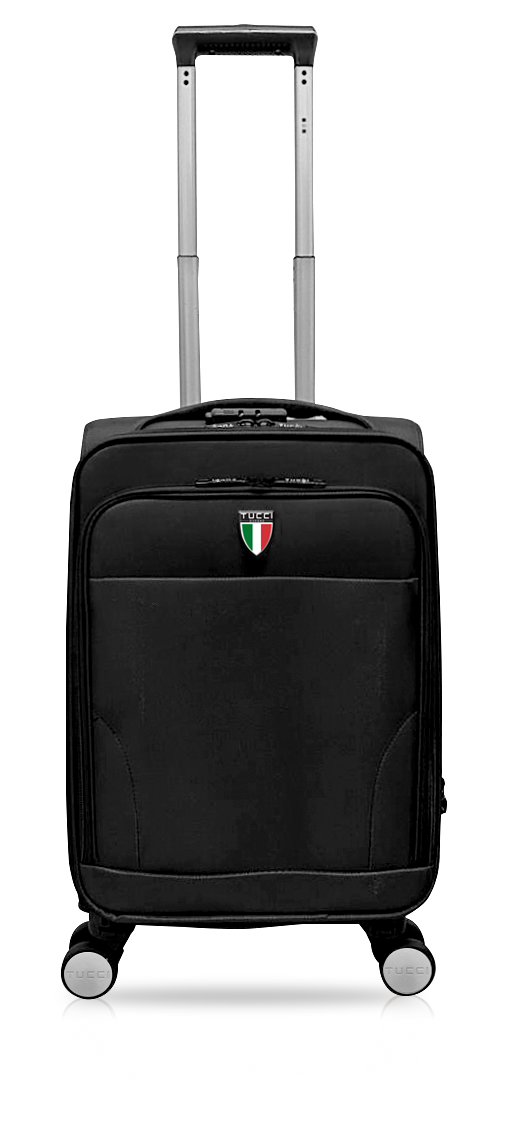 TUCCI Italy SQUISITA ABS 20" Carry On Luggage Suitcase Tucci Disegno