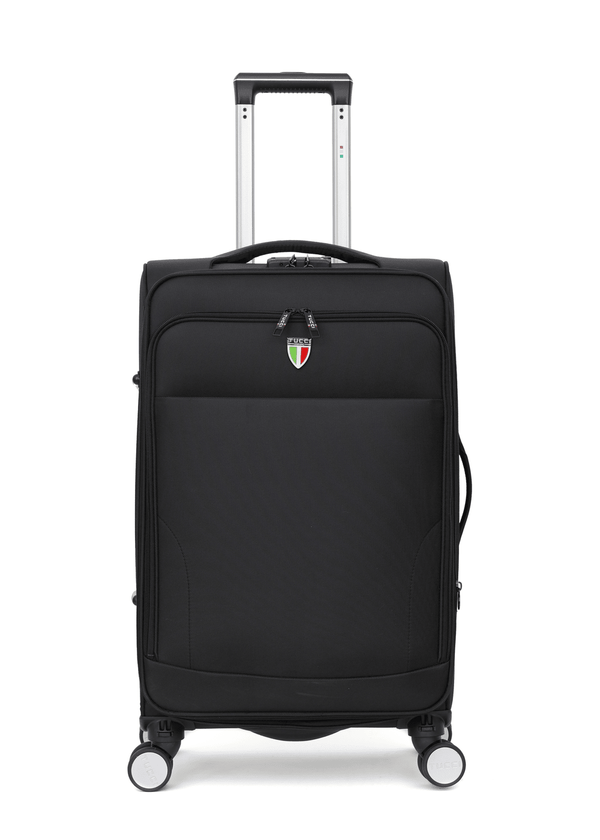 TUCCI Italy RICERCA 30" Luxury Fabric Large Waterproof Luggage Suitcase