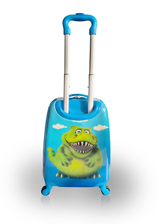 TUCCI Italy REX DINO 18" Spinner Wheel Children Suitcase