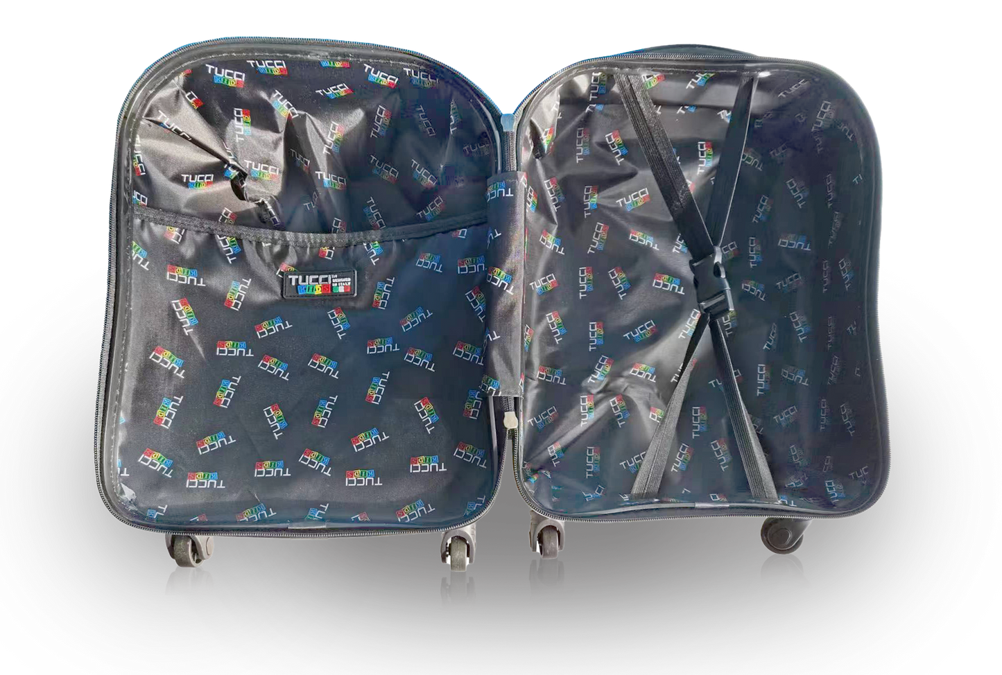 TUCCI Italy REX DINO 18" Spinner Wheel Children Suitcase