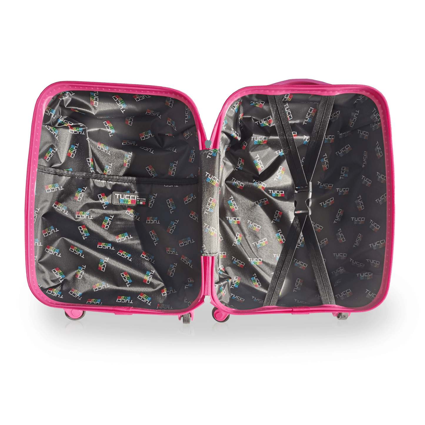 TUCCI Italy HAPPY BUNNY 18" Spinner Wheel Children Suitcase